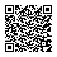 Código QR para número de teléfono +15123614004