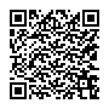 Kod QR dla numeru telefonu +15123668582