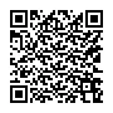 Codice QR per il numero di telefono +15123668612