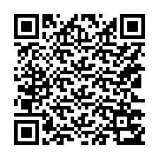 QR-koodi puhelinnumerolle +15123753656