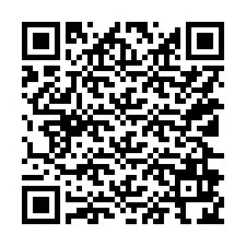 Código QR para número de teléfono +15126924568