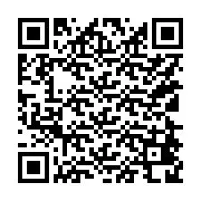 QR-koodi puhelinnumerolle +15128428014