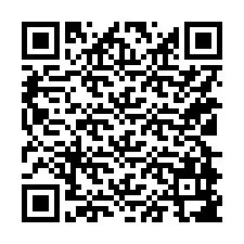 Código QR para número de teléfono +15128987566