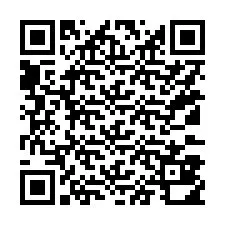 Código QR para número de teléfono +15133810100