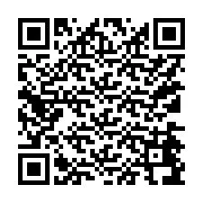 QR Code สำหรับหมายเลขโทรศัพท์ +15134496818