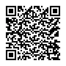 Codice QR per il numero di telefono +15134577611