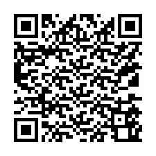 Codice QR per il numero di telefono +15135560000