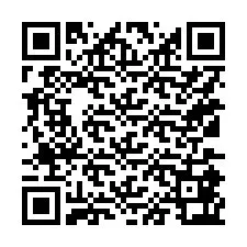 QR код за телефонен номер +15135863056