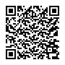 QR Code pour le numéro de téléphone +15136036340