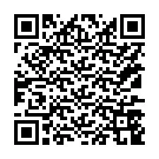 QR-koodi puhelinnumerolle +15137549841