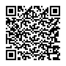 Kode QR untuk nomor Telepon +15143536852