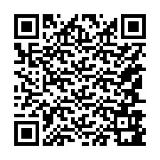 Código QR para número de teléfono +15147981573