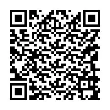 QR-koodi puhelinnumerolle +15149995942