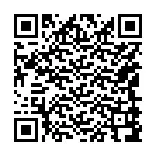 Código QR para número de teléfono +15149996017