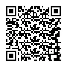 QR-code voor telefoonnummer +15149996035