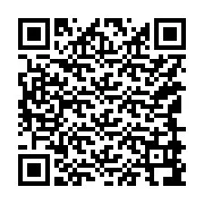 QR-code voor telefoonnummer +15149996084