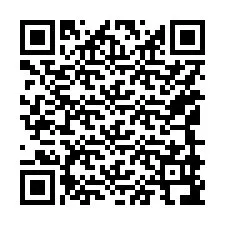 Código QR para número de telefone +15149996103