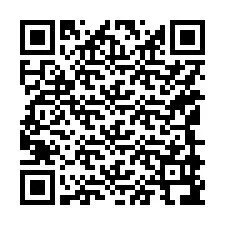 QR Code สำหรับหมายเลขโทรศัพท์ +15149996142