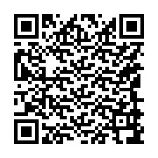 Código QR para número de teléfono +15149996146