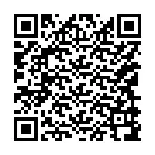 Código QR para número de teléfono +15149996179