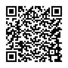 QR-Code für Telefonnummer +15149996189