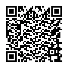 Código QR para número de telefone +15149996197