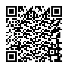 QR-code voor telefoonnummer +15149996200