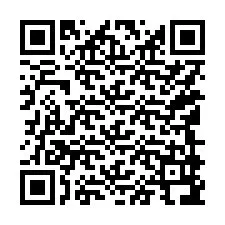 QR-koodi puhelinnumerolle +15149996218