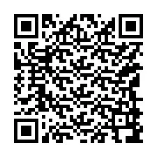 QR-koodi puhelinnumerolle +15149996254