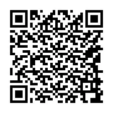 Código QR para número de teléfono +15149996263