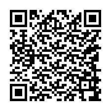 Código QR para número de teléfono +15149996398