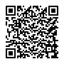 Código QR para número de teléfono +15149996419