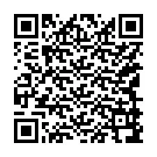 QR-koodi puhelinnumerolle +15149996434