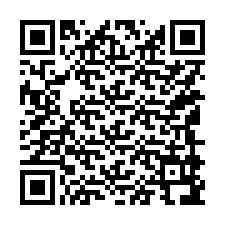 QR-koodi puhelinnumerolle +15149996454