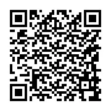 QR kód a telefonszámhoz +15149996552