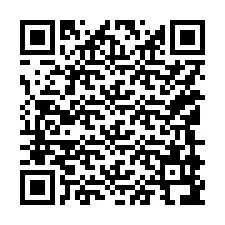 QR kód a telefonszámhoz +15149996559