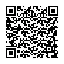 QR kód a telefonszámhoz +15149996562