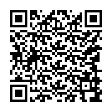 Código QR para número de teléfono +15149996588