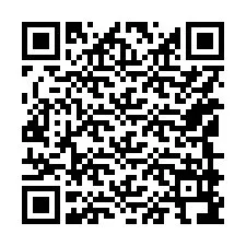 QR-код для номера телефона +15149996617