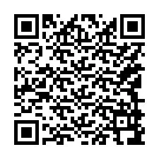 Codice QR per il numero di telefono +15149996629