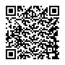 Codice QR per il numero di telefono +15149996636