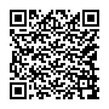 Código QR para número de teléfono +15149996639