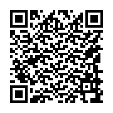 Código QR para número de teléfono +15149996753