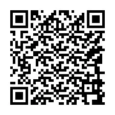 Código QR para número de telefone +15149996809