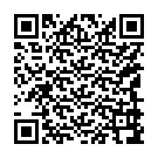 Código QR para número de telefone +15149996810