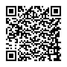 Código QR para número de telefone +15149996956