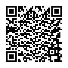 Código QR para número de telefone +15149996974