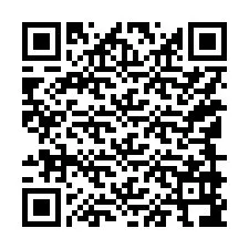 QR-code voor telefoonnummer +15149996988