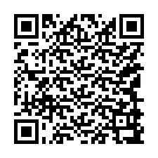 QR-koodi puhelinnumerolle +15149997134