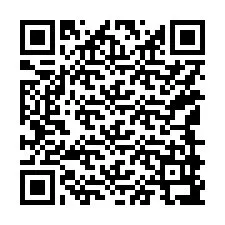 Código QR para número de telefone +15149997280